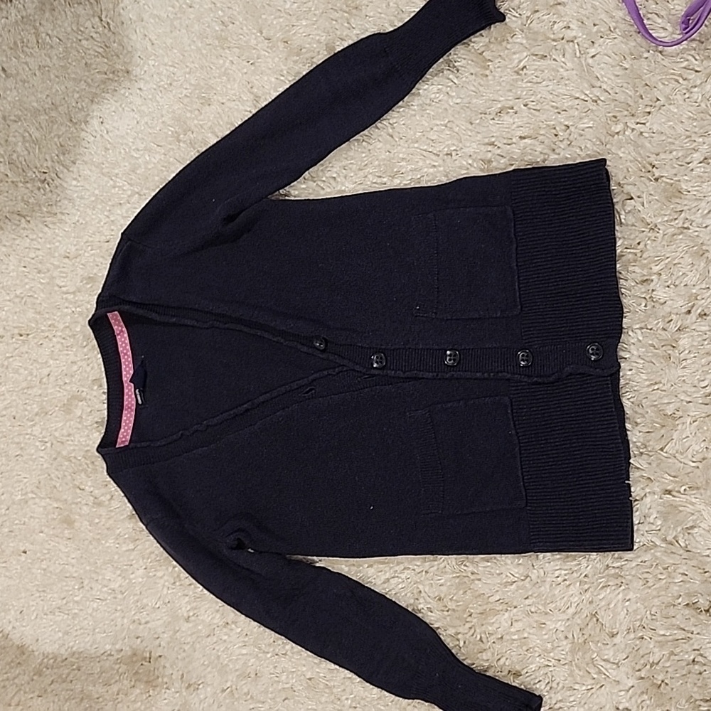 GapKids cardigan navy blue XS (4/5)